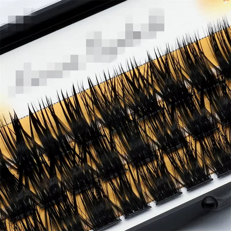 36 Clusters of 40D Segmented False Eyelashes for Natural-Looking Eyelash Extensions