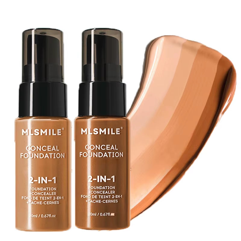 Matte Liquid Foundation with Oil Control, Concealer, and BB Cream - Waterproof, Long-Lasting, Full Coverage Face Base Makeup