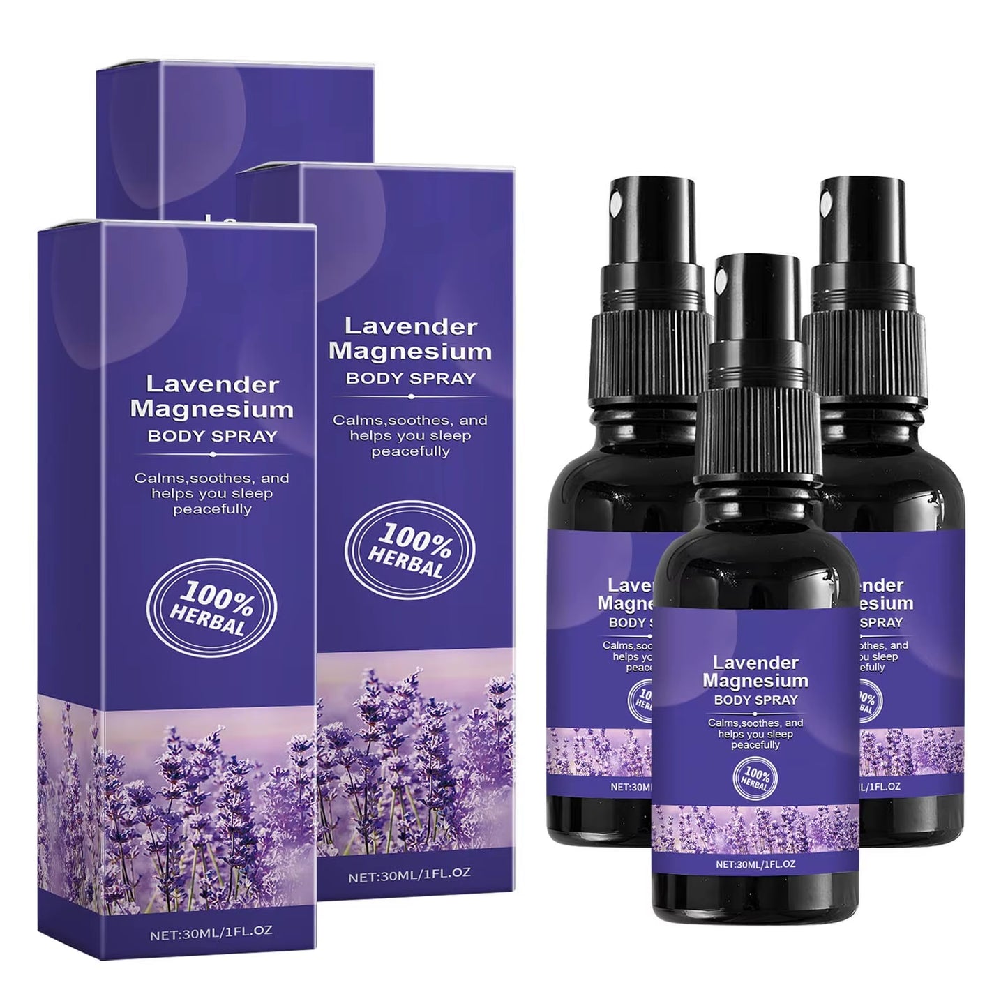 Lavender Vanilla Aromatherapy Sleep Spray - 30ml Pillow Mist for Deep Sleep and Relaxation