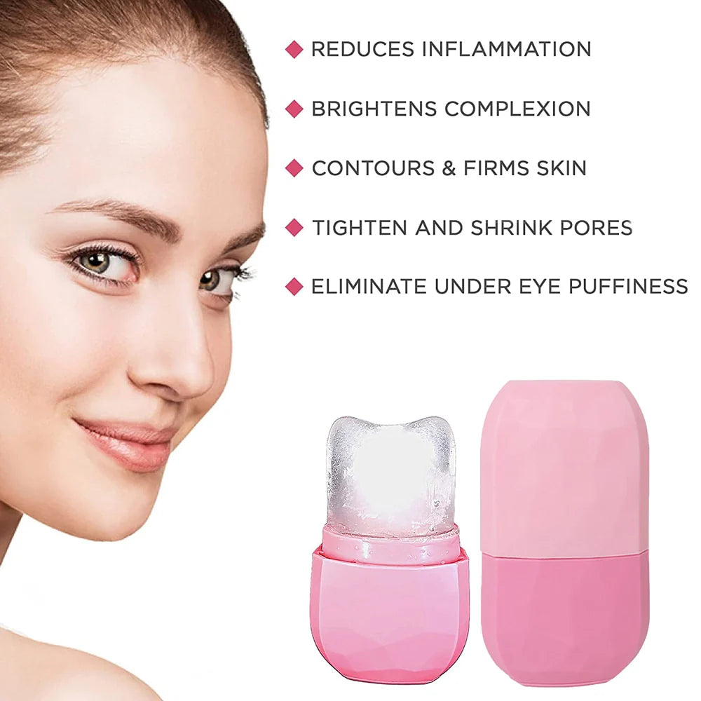 Enhanced Ice Roller for Facial, Eye, and Neck Treatment