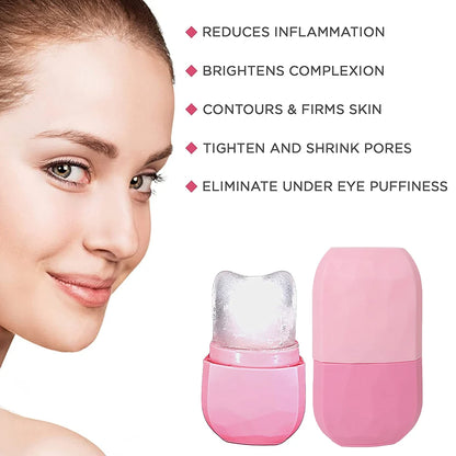 Enhanced Ice Roller for Facial, Eye, and Neck Treatment