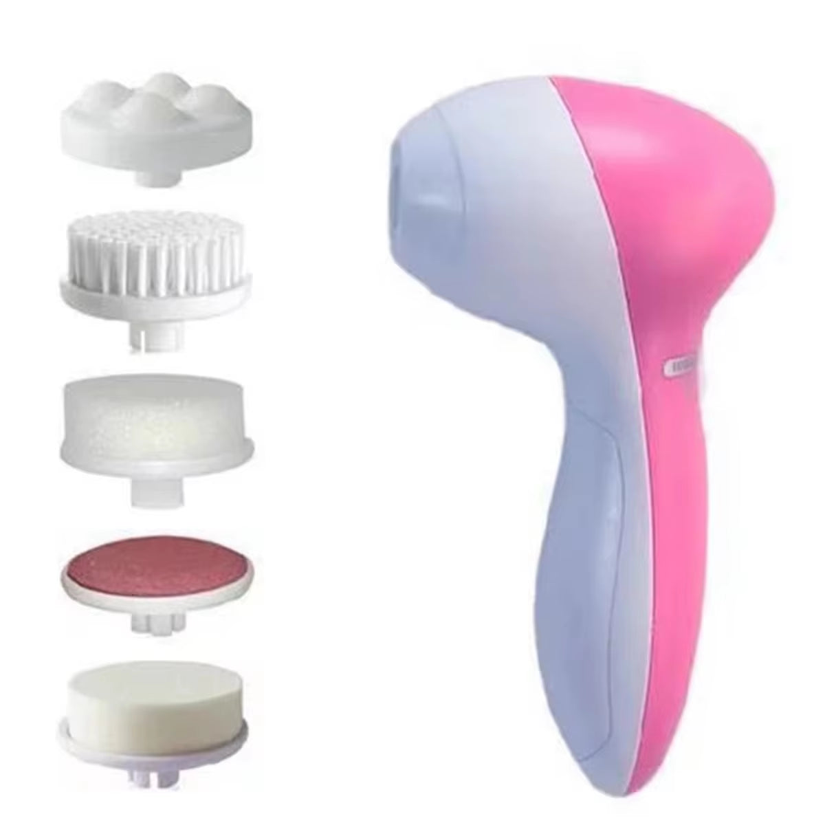 Electric Facial Cleansing Brush with Sonic Vibration and Exfoliating Features for Enhanced Skincare Routine