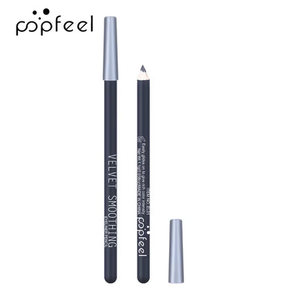 Wooden Black Eyeliner Pencil for Effortless Eye Makeup Application