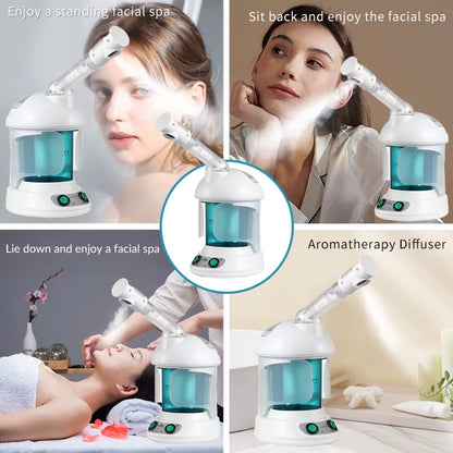 KSKIN Professional Ionic Facial Steamer and Portable Face Mist Spray