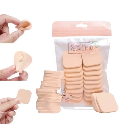 Makeup Sponge Powder Puff Set for Wet and Dry Use - 10 or 20 Pieces Facial Foundation Application Tool