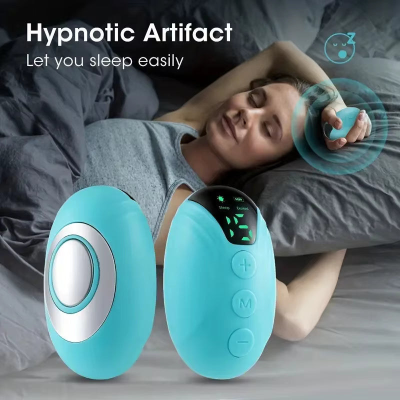 Handheld Sleep Aid Device with Adjustable Modes and 15 Settings for Enhanced Sleep Quality