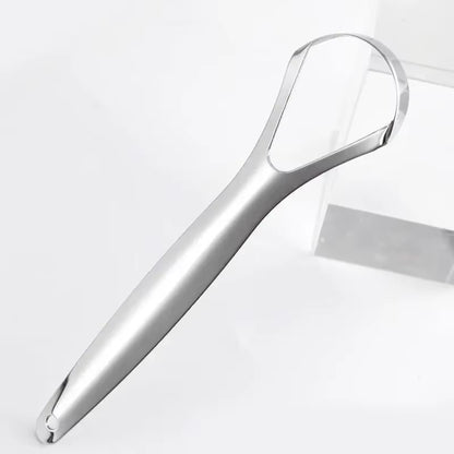 Professional Silicone Tongue Scraper for Oral Care - Effective Halitosis and Tongue Coating Removal Tool