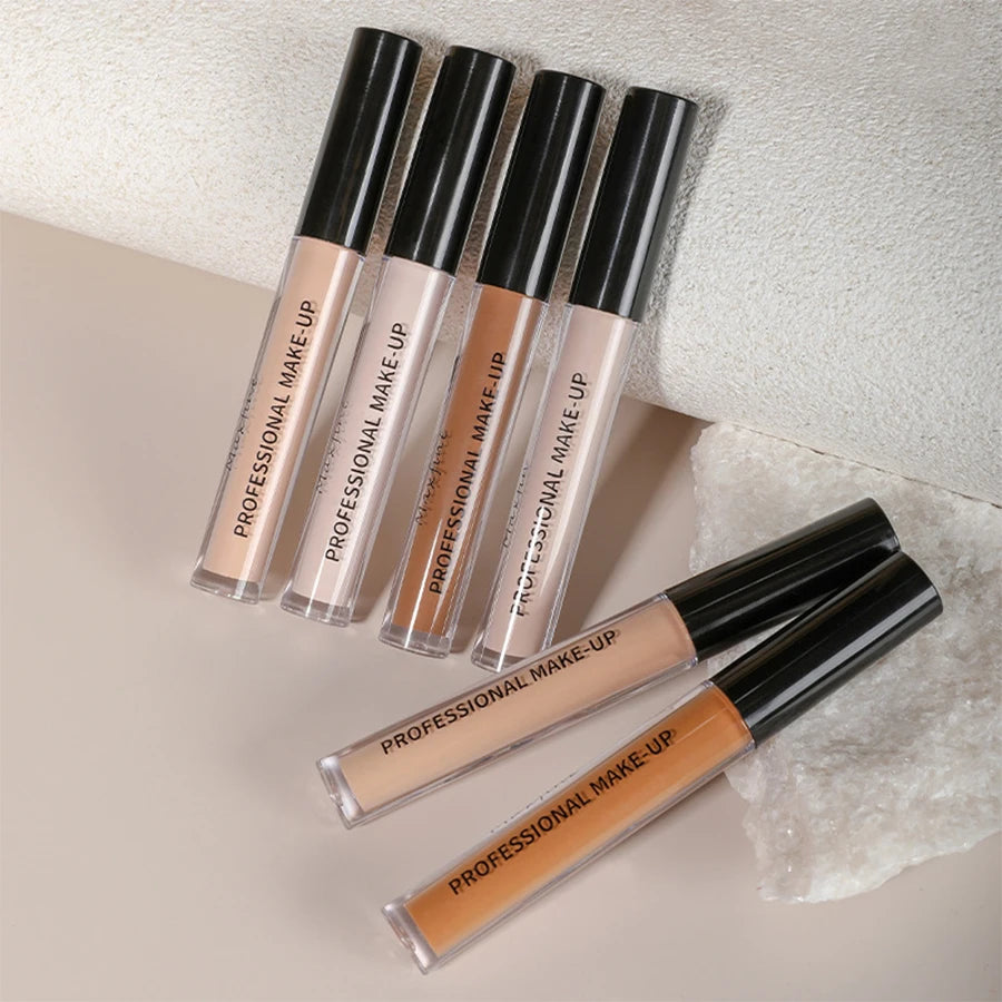 Matte High Coverage Waterproof Liquid Concealer for Oil Control and Long-Lasting Moisturization in Professional Face Makeup