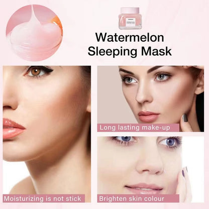 Watermelon Hydrating Face Moisturizer for Oily Skin with AHAs and Hyaluronic Acid - 50ML