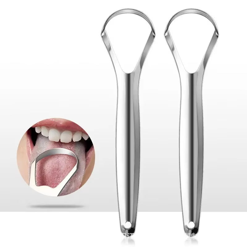 Professional Silicone Tongue Scraper for Oral Care - Effective Halitosis and Tongue Coating Removal Tool